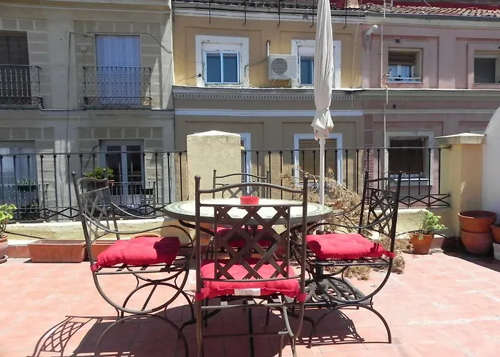 Spacious Penthouse with Large Terrace in Malasaña